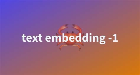 Text Embedding A Hugging Face Space By Rishi