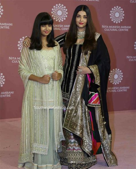 Aishwarya Rai And Aaradhya At NMACC Launch! – South India Fashion