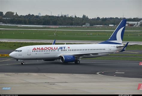 AnadoluJet Boeing 737 NG Max TC JFR Photo 36851 Airfleets Aviation