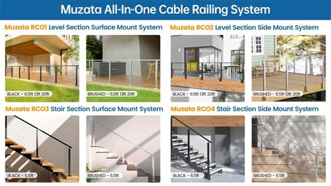 Muzata Cable Railing System - the perfect DIY solution for stylish and ...