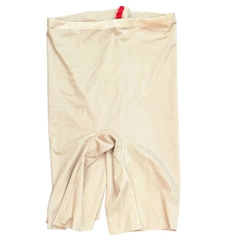 Spanx Hide And Sleek Mid Thigh Short Shaper Nude Size Small Picclick Uk