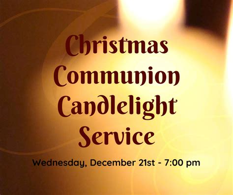 Candlelight Communion Service - Midway Baptist Church