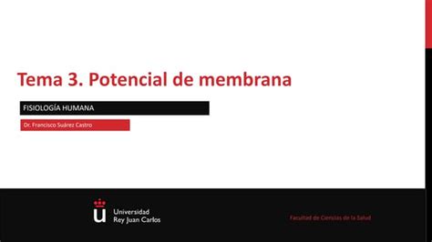 Tema 3 Potencial De Membrana 2pdf