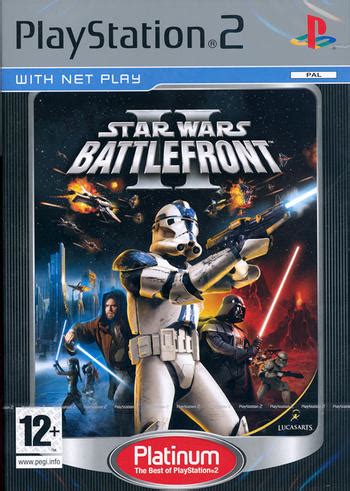 Star Wars Battlefront II Platinum Begagnat Spel Till PS2 Gamesplace