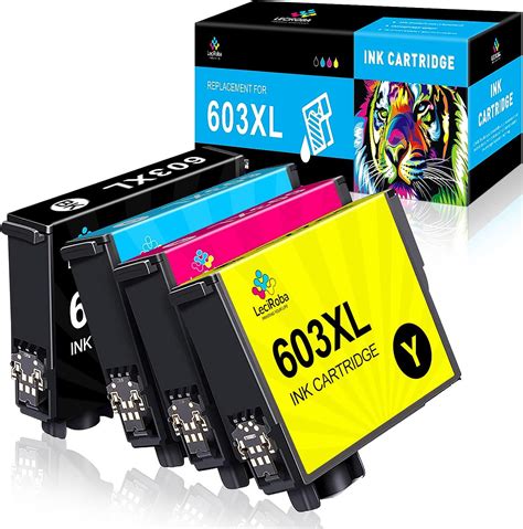 LeciRoba 603XL Cartucce Per Epson 603 Xl Multipack E Per Cartucce Epson