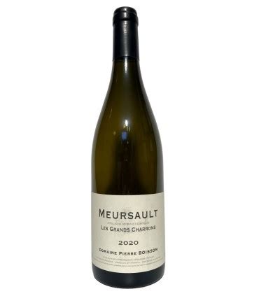 Meursault Les Grands Charrons 2020 Domaine Pierre Boisson