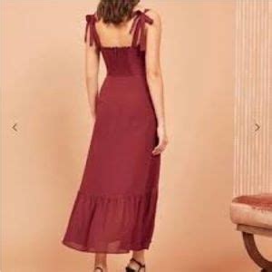 Reformation Dresses Reformation Nikita Midi Dress In Red Size 2