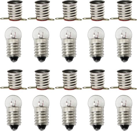 Mini Light Bulb Kit Sqxbk 10pcs E10 3 8v 0 3a Miniature Screw Base