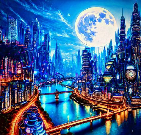 Sapphire Moon City By Jce Eworld248 On Deviantart