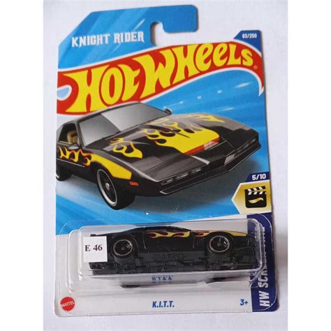 Jual Hot Wheels K I T T Black Flame HW Screen Time Knight Rider