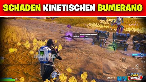 F Ge Gegnern Schaden Mit Dem Kinetischen Bumerang Zu Fortnite