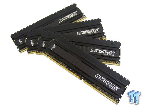 Crucial Ballistix Elite Ddr Gb Quad Channel Memory Kit Review