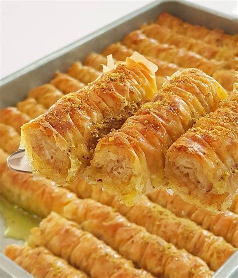 طرز تهیه باقلوا استانبولی با خمیر یوفکا بدون فر ویدیو