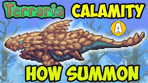 Terraria Calamity Mod How To Summon Great Sand Shark Boss