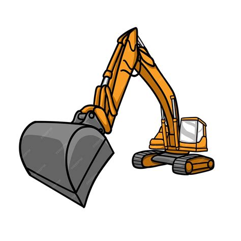 Backhoe Clipart Vector