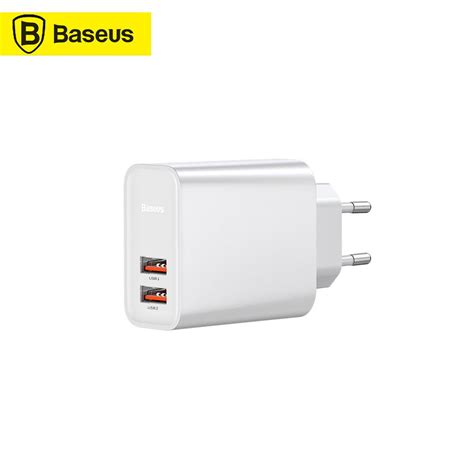 Buy Speed Dual Qc30 Quick Charger Usbusb Dual Usb Ports 30w Eu Plug Pd30 Travel Fast Charger