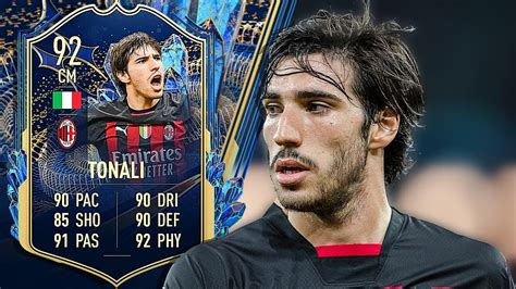 Team Of The Season Tonali Player Review Fifa Youtube