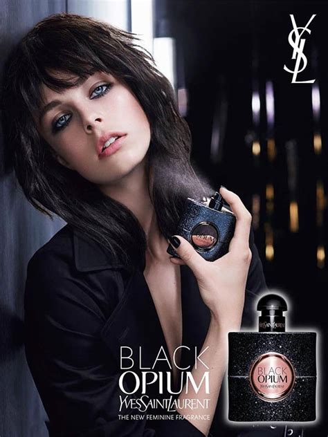 YSL Black Opium Fragrance Ad Campaign 2014