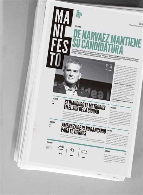 Manifesto · Newspaper Design :: Behance