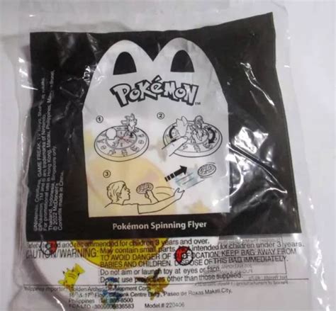 JOUET MCDONALDS POKÉMON POKEMON SPINNING FLYER COMME NEUF 2022 Malaisie