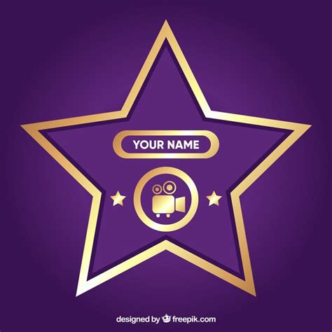 Free Vector Walk Of Fame Star Background