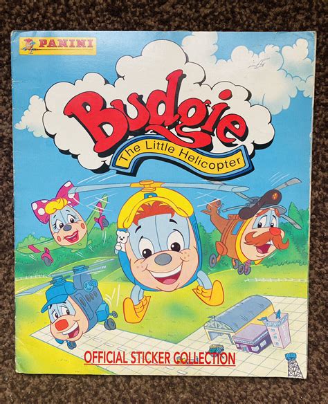 Panini Budgie The Little Helicopter Complete Official Sticker Album 1995 80557403349 Ebay