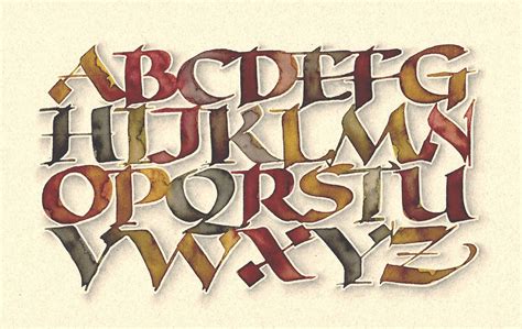 Calligraphy And Letter Arts Amity Parks Lettering Carolingian