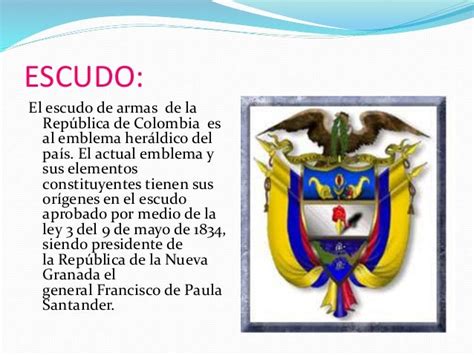 El Significado Del Escudo De Colombia