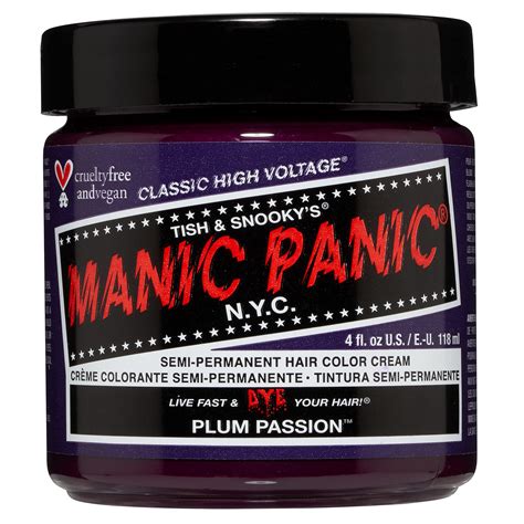 Buy Manic Panic Plum Passion Purple Hair Color Cream Classic High