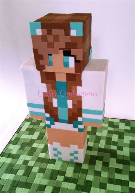 Minecraft skin birthday cake | Minecraft birthday cake, Minecraft ...