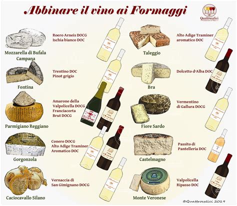 Il Vino E I Formaggi Quattrocalici Conoscere Il Vino