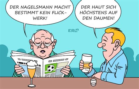 Nagelsmann Von Erl Politik Cartoon Toonpool