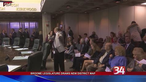 Broome Legislature Draws New District Map