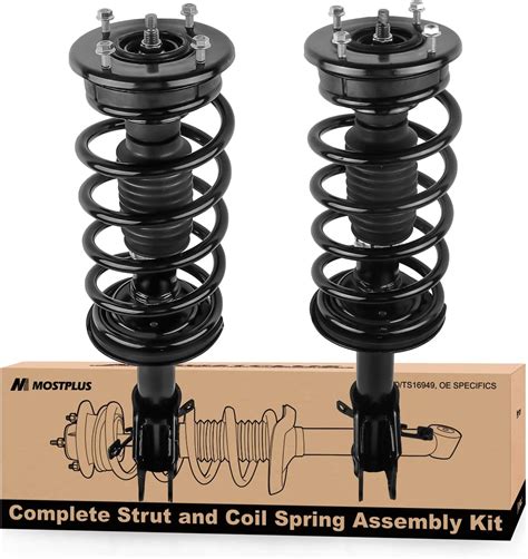 Mostplus Pair Front Complete Strut Assembly 272889 272888 Compatible