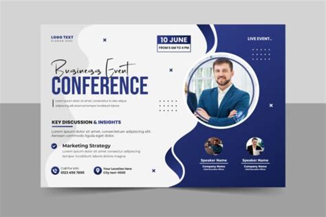 Abstract Business Conference Flyer Graphic By Pod Design · Creative Fabrica