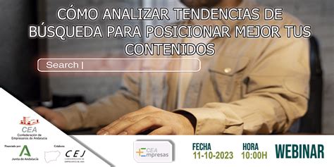 WEBINAR CÓMO ANALIZAR TENDENCIAS DE BÚSQUEDA PARA POSICIONAR MEJOR TUS