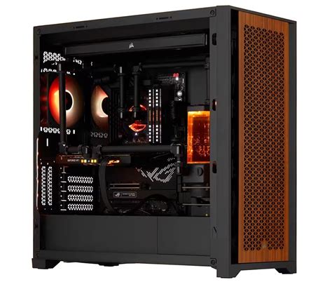 Corsair Introduces Optional Wooden Panels For 4000 And 5000 Series PC