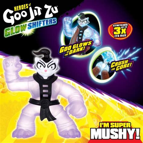 Heroes Of Goo Jit Zu Glow Shifters Bengal Character Toys