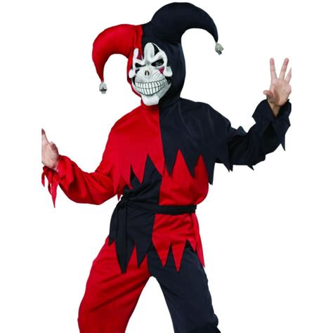 Evil Jester Costume Kids