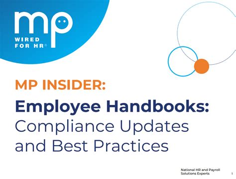 Employee Handbooks Compliance Updates And Best Practices