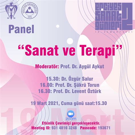 Erciyes Sanat G Nleri Panel