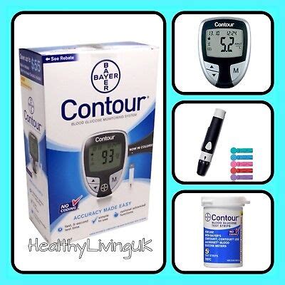 Bayer Contour Blood Glucose Meter Monitor System New Boxed Rrp