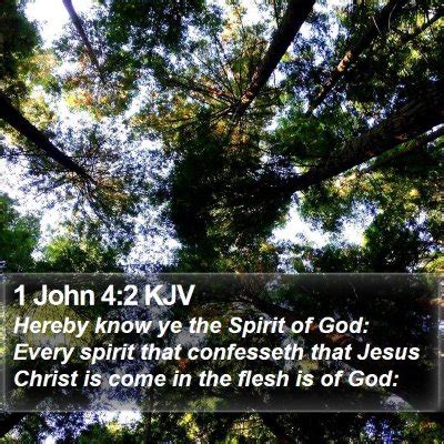 1 John 4 Scripture Images - 1 John Chapter 4 KJV Bible Verse Pictures