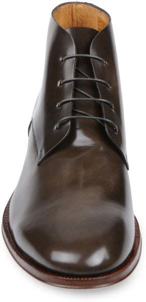 Paul Smith High Top Dress Shoe In Green For Men Military Green Lyst