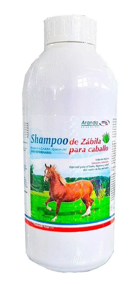 Shampoo De Zabila Para Caballo Aranda 500 Ml Blanco Mebuscar México