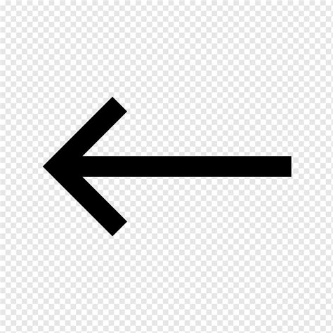 Arrow Computer Icons Left Arrow Angle Text Rectangle Png PNGWing