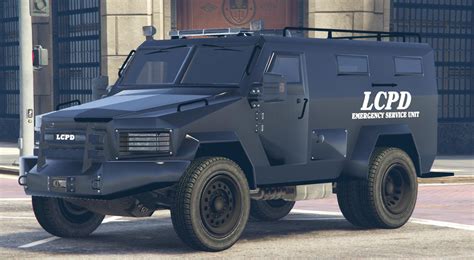 Gta V Police Truck