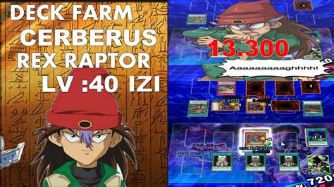 Yu Gi Oh Duel Links Deck Farm Rex Raptor Lv Youtube