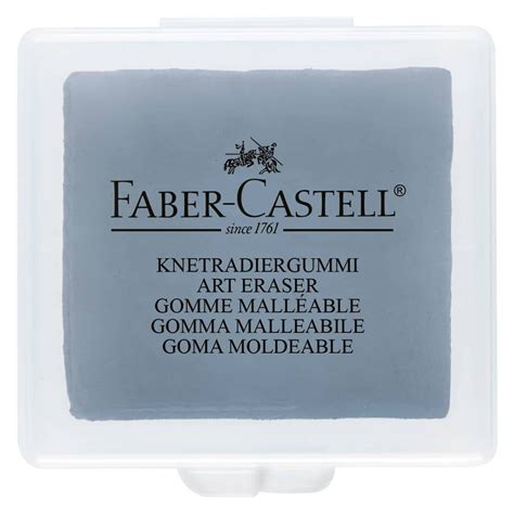 Faber Castell Kneaded Eraser Grey With Case 193 X 193in Jerrys