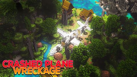 Crashed Plane Wreckage by Eco Studios (Minecraft Marketplace Map) - Minecraft Marketplace (via ...